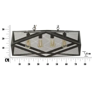 LAMPADAR CAGE 75 27 28 cm